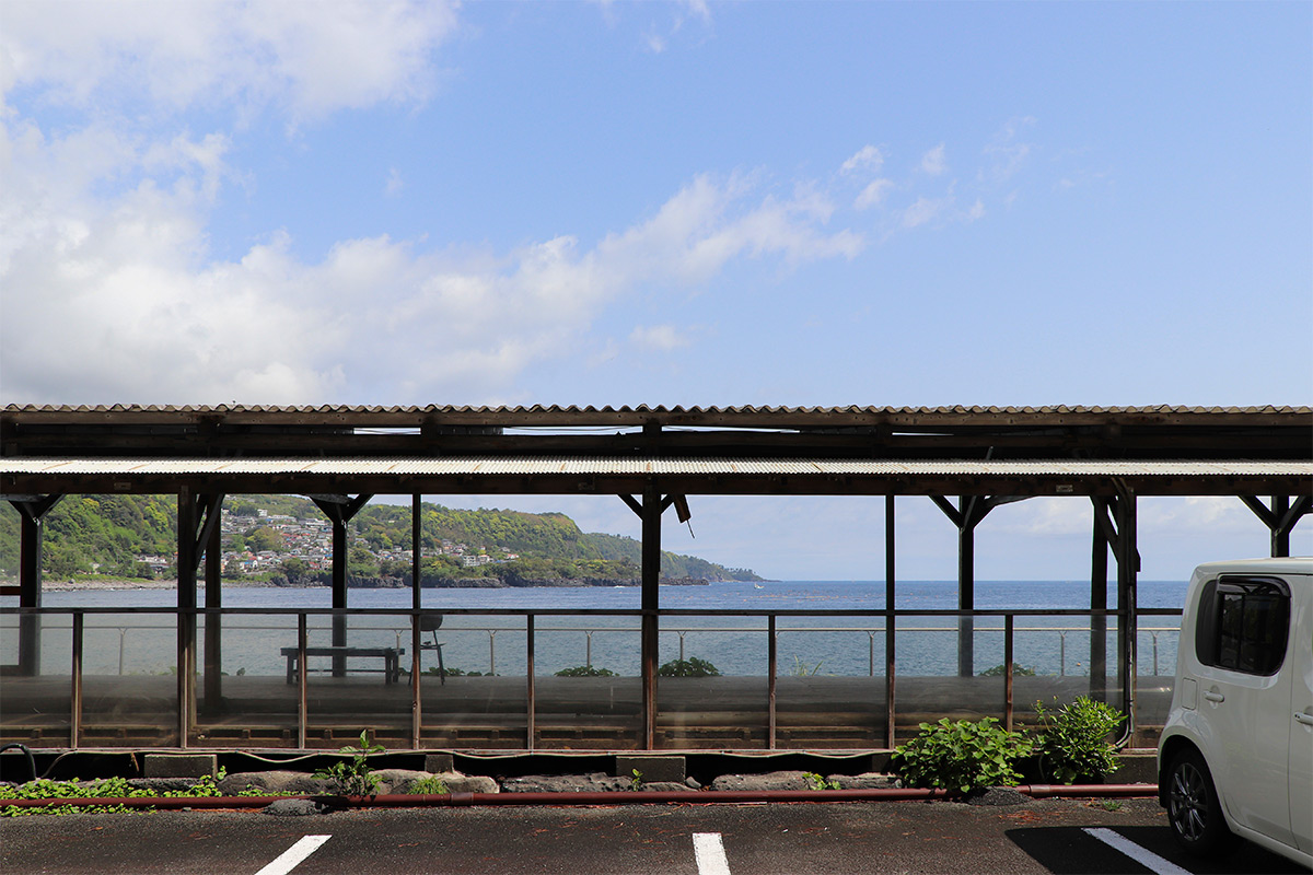 ぼら納屋からの見返し景色