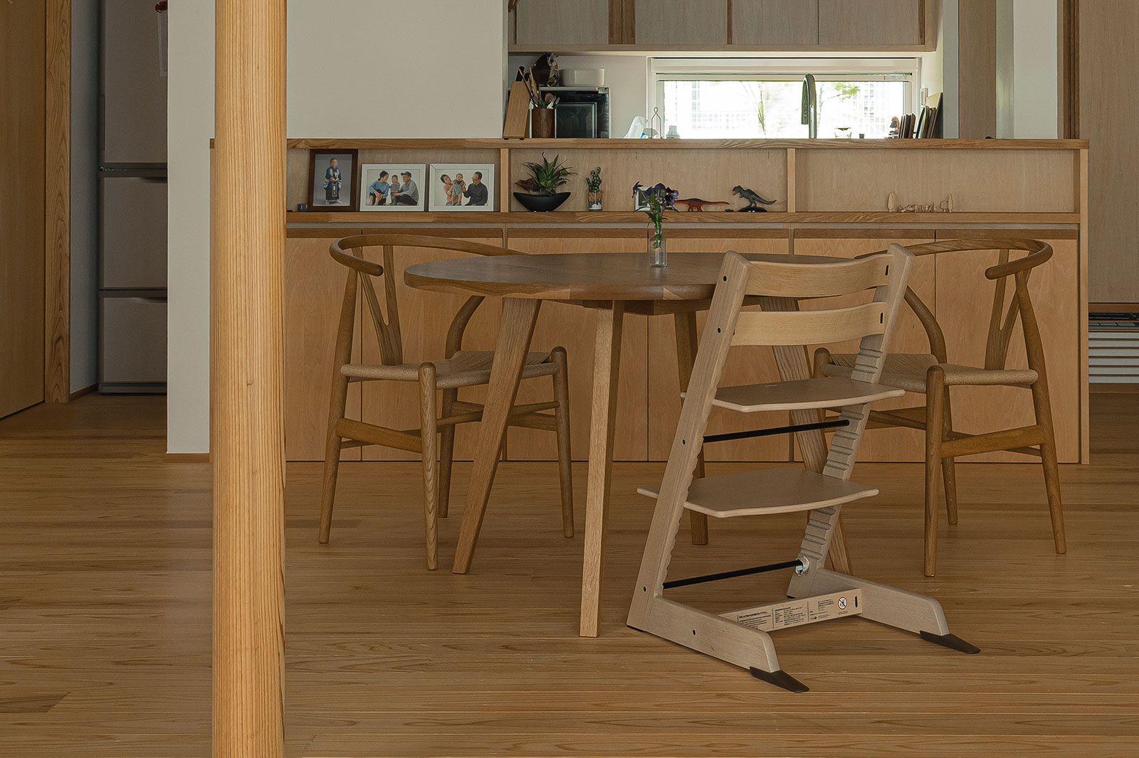 子ども用の椅子は、意外とサイズが大きくてスペースが必要